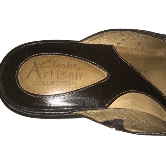 Clark’s Artisan Collection Chocolate Brown Clog/Mule Size:7 - Picture 12 of 13